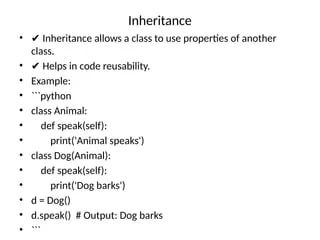 Introduction To Oop Python Lecture1 Pptx - Geometric Designs - Perfect 4K Collection