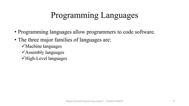 Object Oriented Programming Using C Oops Concepts Using C Programming Language Ppt - Light Illustration Collection - Retina Quality