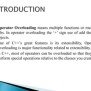 Operator Overloading In C++ | PPT