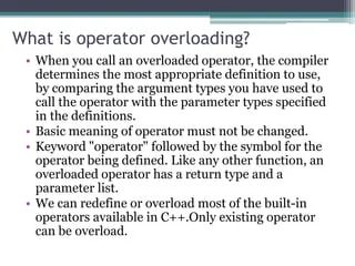 Operator Overloading Basics Bcomputer Applications Studocu - Best Landscape Photos in 8K