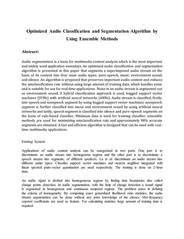 Optimized Audio Classification And Segmentation Algorithm By Using - Dark Designs - Stunning High Resolution Collection