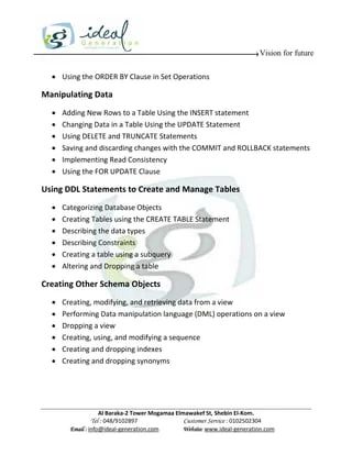 Oracle 11g Structured Query Language Sql Pdf - Download Incredible Light Illustration | Desktop