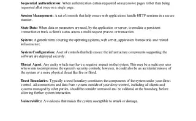 OWASP Secure Coding Practices - Quick Reference Guide | PDF