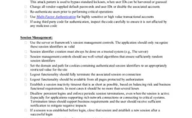 OWASP Secure Coding Practices - Quick Reference Guide | PDF