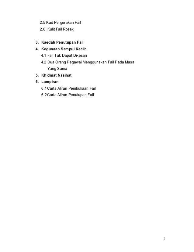 Klasifikasi fail sekolahsekolah negeri selangor panduan pengendalian fail . Panduan Pengendalian Fail
