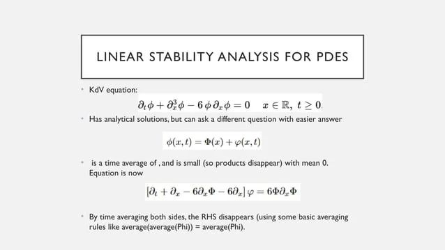 Parallelizing Eigenvalue Problems And Linear Stability Problems Pptx - Modern Ocean Image - High Resolution