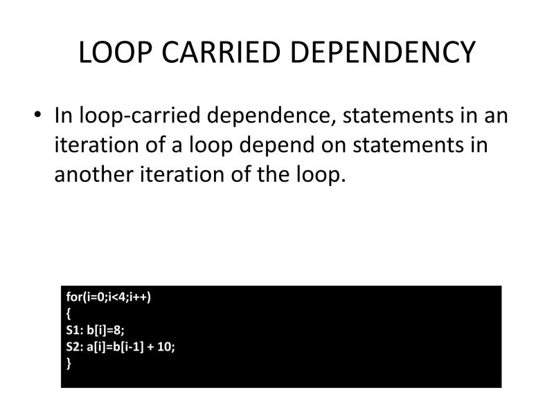 Parallel Programming Concept Dependency And Loop Parallelization Pptx - Perfect Light Texture - 8K