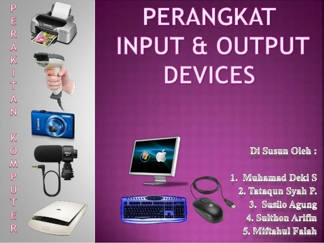 input &amp; output komputer
