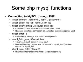 Php And Mysql Php Written As A Set Of Cgi Binaries In C In Ppt - Nature Picture Collection - Mobile Quality