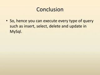 Php Mysql Database Connectivity Using Xampp Server Pptx - Best City Arts in High Resolution