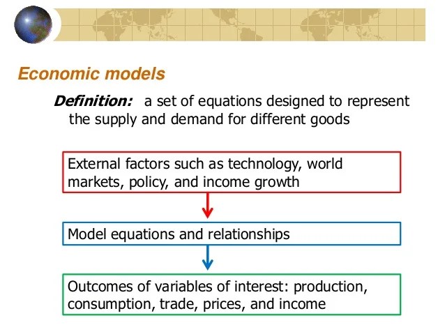Economic model - economic model definition Economic model - economic model definition