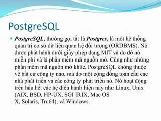 Postgresql Features And Application Of Postgresql Database Management - Retina Ocean Photos for Desktop