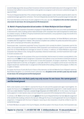 This Exception Was Extended To Cover Real Property In The Linden Gardens Trust Course Hero R v Secretary of State for the Environment ex p Rose Theatre Trust Co Ltd 1990 R v Secretary of State for the Home Department ex parte Brind 1991 R v Secretary of State for the Home Department.