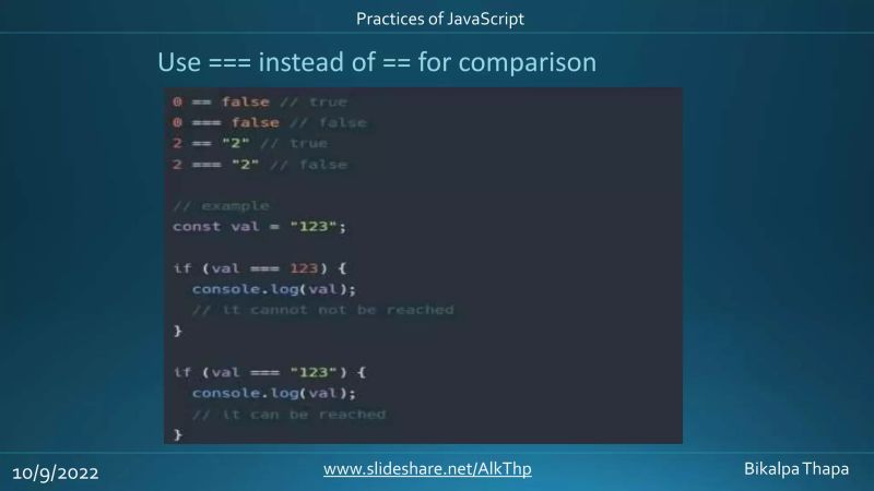 Practices Of Javascript Pptx - Modern HD Gradient Arts | Free Download
