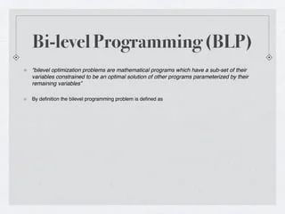 An Approach To Non Convex Concave Bi Level Programming Problems - Download Modern Colorful Photo | Retina