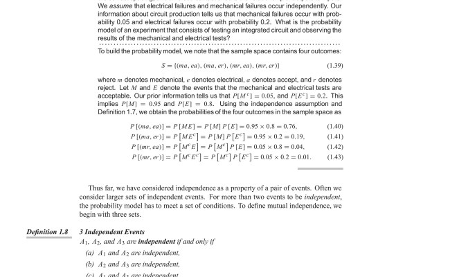 Probability And Stochastic Processes - A Friendly Introduction For ...
