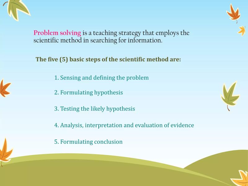 Problem Solving Method That - Desktop City Arts for Desktop