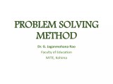Problem Solving Method Pptx
