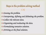 Problem Solving Method Ppt Pptx