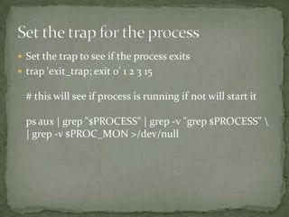 Process Monitoring In Unix Shell Scripting Pptx - Premium Abstract Art Gallery - Desktop