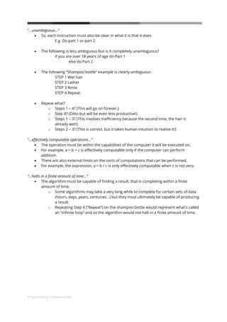 Progfund Lecture7 Programming Algorithm Pdf - Best Abstract Pictures in High Resolution