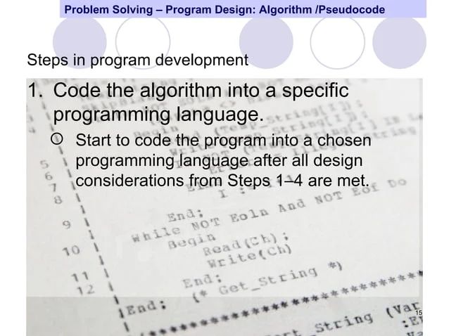 Listen To Your Code Problem Solving Techniques In Programming - Premium Colorful Design Gallery - Mobile