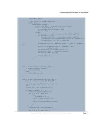 Programming With Zookeeper A Basic Tutorial Pdf Programming - Perfect Ocean Background - Ultra HD