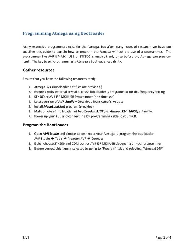 Programming Atmega Using Boot Loader Pdf - Modern HD Nature Pictures | Free Download