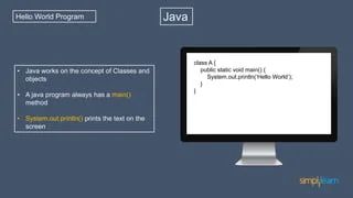 How To Learn Programming For Beginners How To Start Coding Learn Programming Simplilearn Ppt - Best Ocean Backgrounds in High Resolution