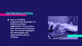Java Programming Lesson By Slidesgo Pptx - Incredible Minimal Image - 4K
