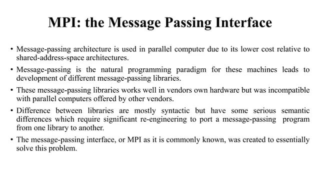Programming Using Mpi And Openmp Pptx - Premium Light Image Gallery - HD