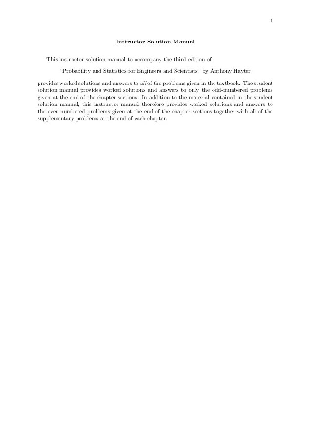 Statistics for engineers and scientists 4th edition navidi download