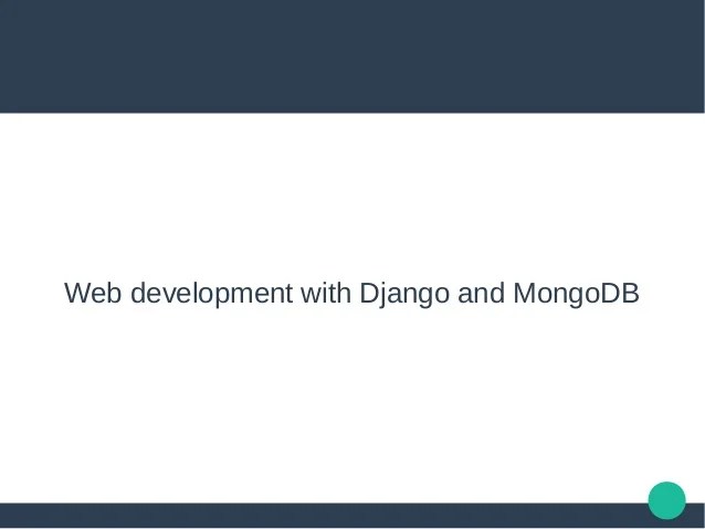 images Mongoengine Django slideshare