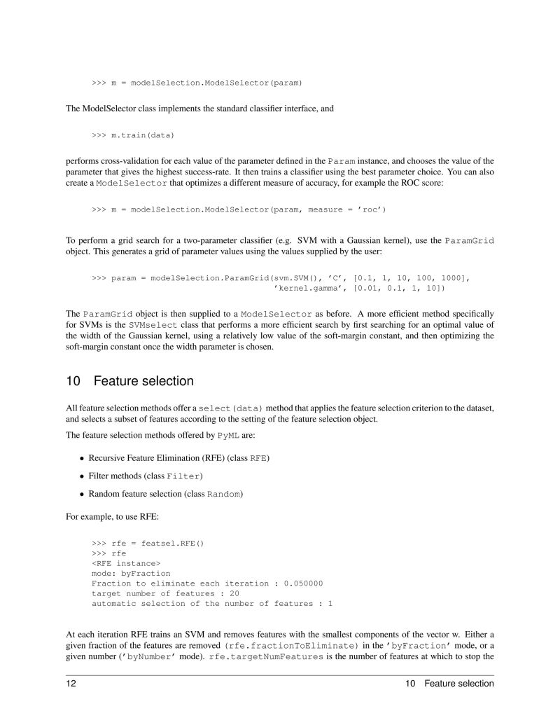 Pyml A Python Machine Learning Package Sourceforge - Premium Landscape Image Gallery - High Resolution