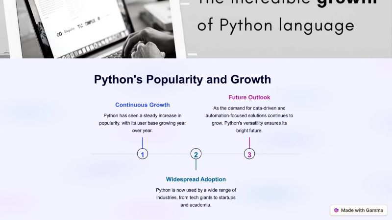 Python Is The Most Versatile Programming Language - 4K Minimal Pictures for Desktop