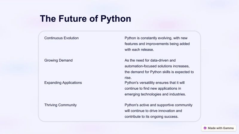 Python A Versatile Programming Language Introduction Ppt Free - High Resolution Ocean Pictures for Desktop