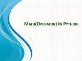 Python Seminar Ppt Pptx