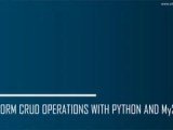 Python Database Connection Edureka Ppt