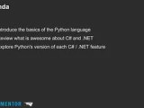 Python For The C Developer Pdf
