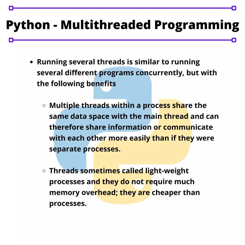 Software Training Python Multithreaded Programming - Mobile City Patterns for Desktop