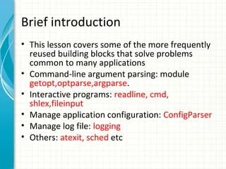 Python Advanced 3 The Python Std Lib By Example Application Building Blocks Ppt - Nature Background Collection - Retina Quality