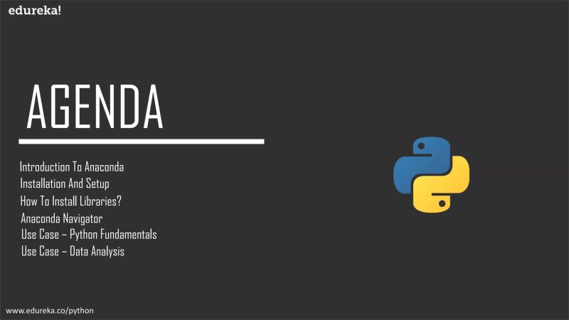 Python Anaconda Tutorial Edureka Pdf - Best Colorful Designs in Full HD