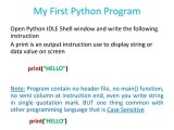 Python Basics Pptx