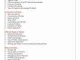 Python Course Syllabus Pdf