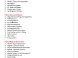Python Course Syllabus Pdf