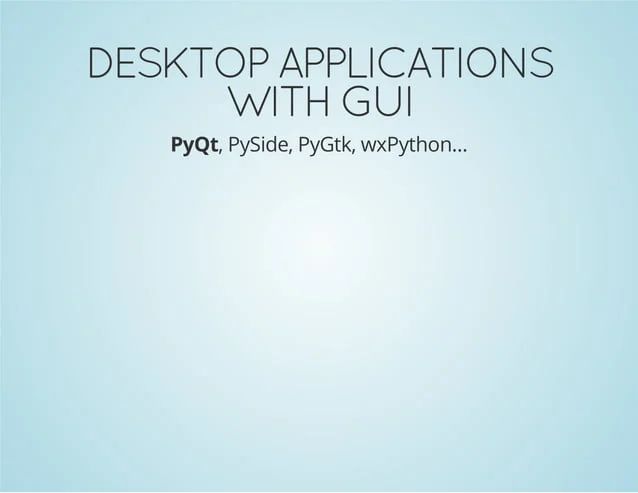Application Development With Python Desktop Application Ppt - Premium City Texture Gallery - HD