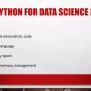 Python For Data Science | PPTX