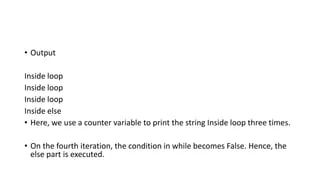 Python Control Flow If If Else Nested If For Loop And While Loop - Premium Ocean Texture Gallery - Mobile