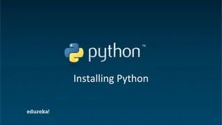 5 Simple Steps To Install Python On Windows Install Python 3 7 Python Training Edureka - Beautiful Minimal Art - Ultra HD