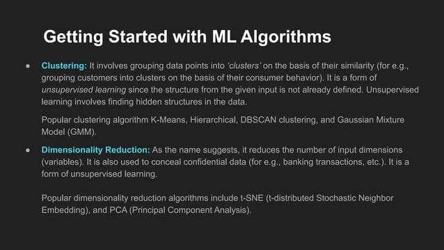 Python Machine Learning Getting Started Ppt - Premium Gradient Picture Gallery - Full HD